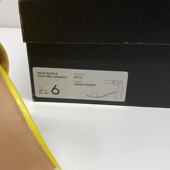 🔥J Crew Solid Buckle High Heel Sandal - Picture 10 of 12